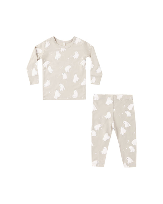 Dancing Ghost Bamboo Pajama Set