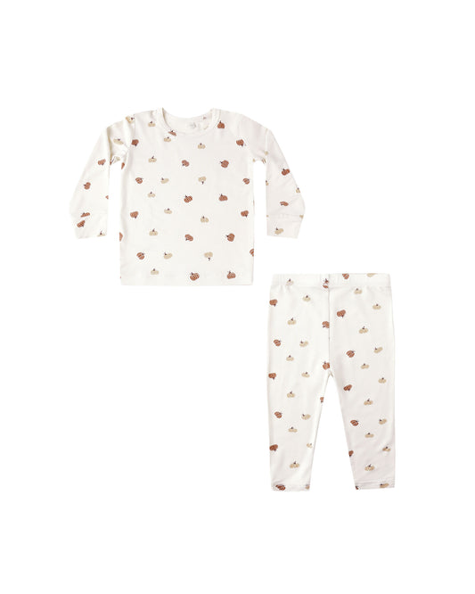 Pumpkins Bamboo Pajama Set