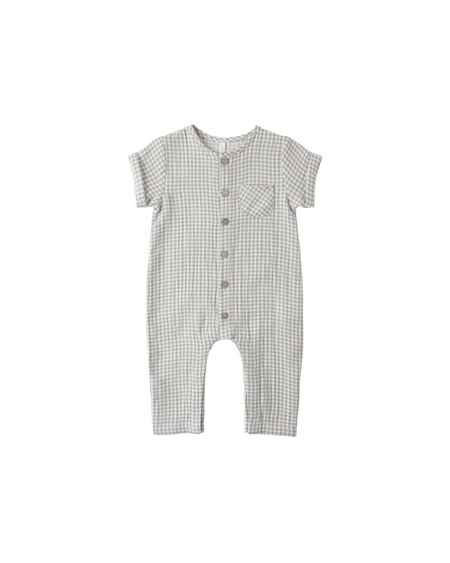Sage Gingham Charlie Jumpsuit
