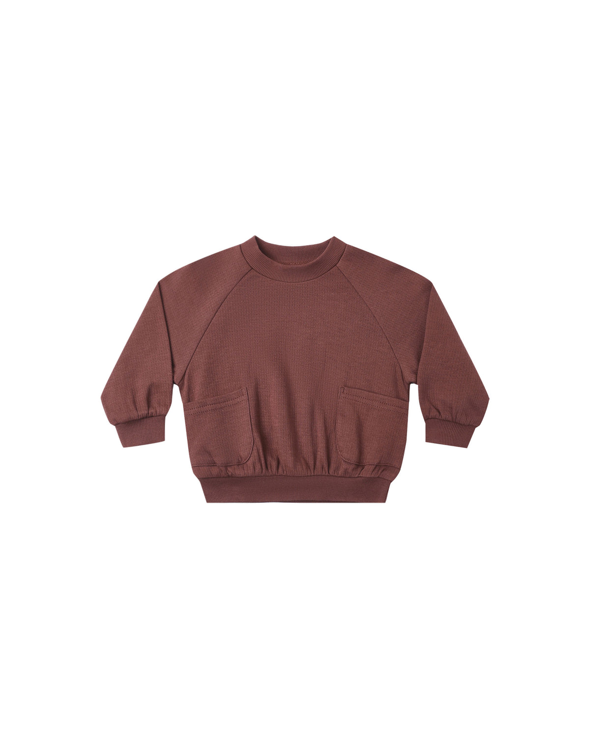 Black Cherry Pocket Sweatshirt