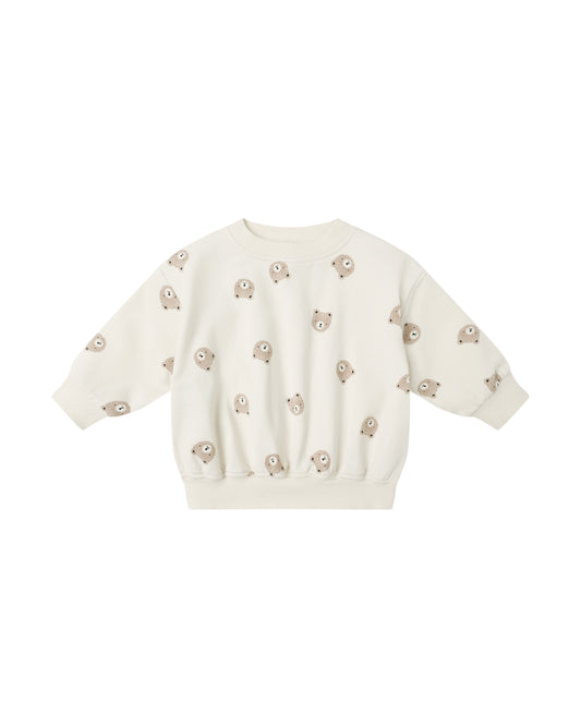 Brown Bear Relaxed Sweatshirt