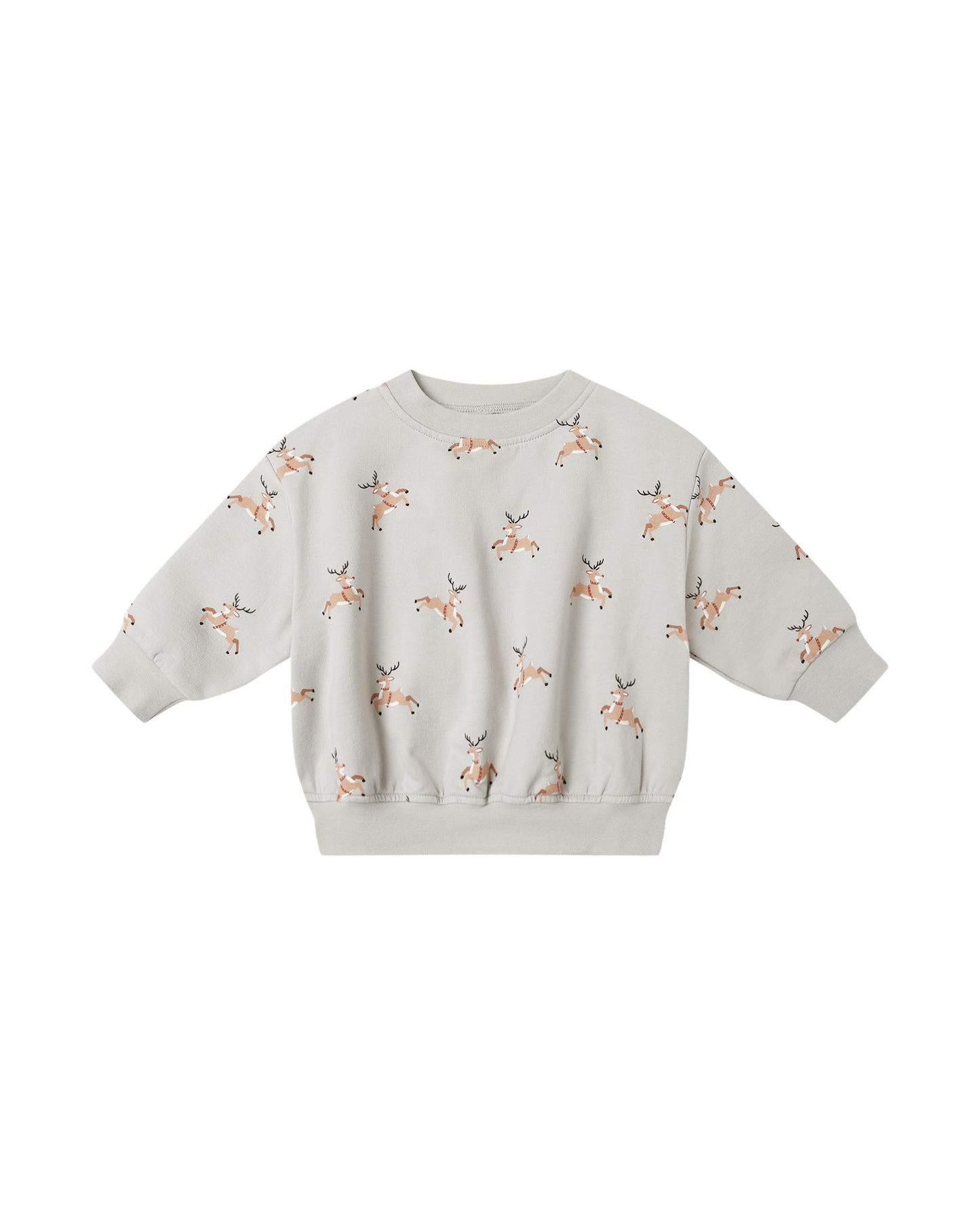 Reindeer Relaxed Fleece Sweatshirt