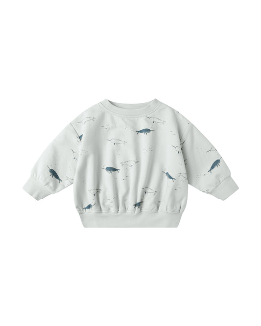Narwhals Relaxed Fleece Sweatshirt