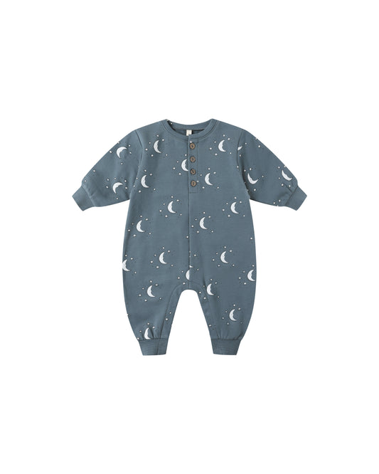 Silver Moons Relaxed Fleece Jumpsuit