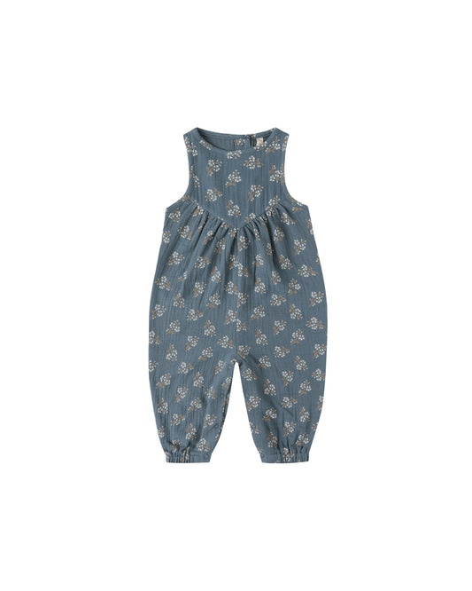 Blue Floral Maisie Overall