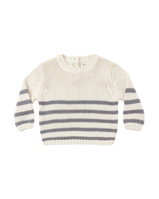 Slate Stripe Rex Sweater