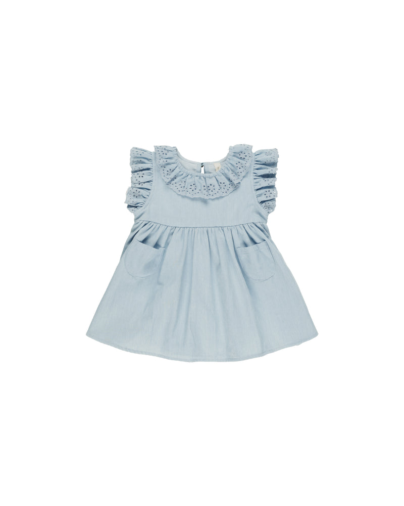 Quincy Mae - Chambray Sophie Dress