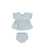 Quincy Mae - Chambray Juniper Set