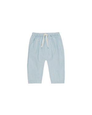 Quincy Mae - Chambray Chambray Pant