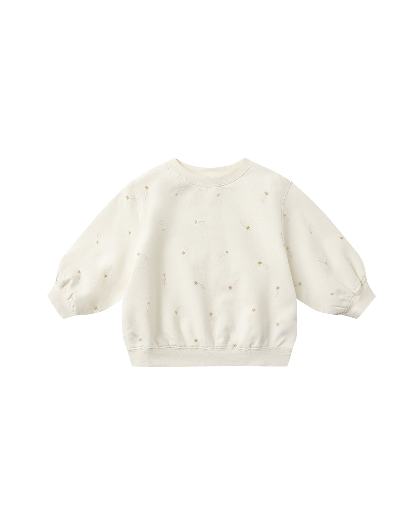 Shooting Stars Oversized Crew Sweatshirt