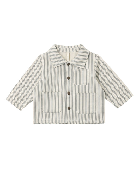 Laurel Pinstripe Utility Jacket