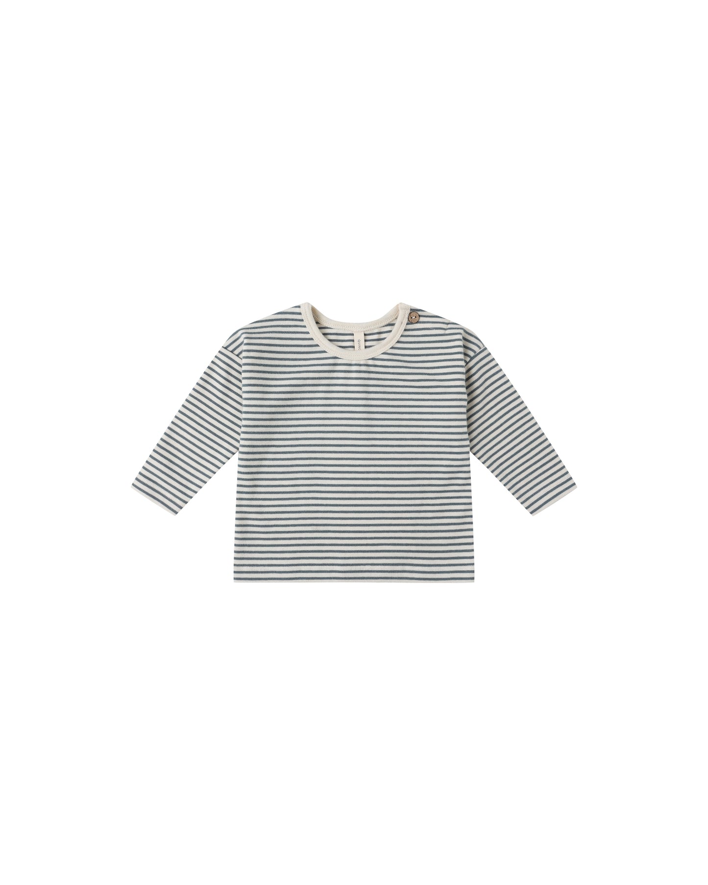Ocean Micro Stripe Long Sleeve Tee