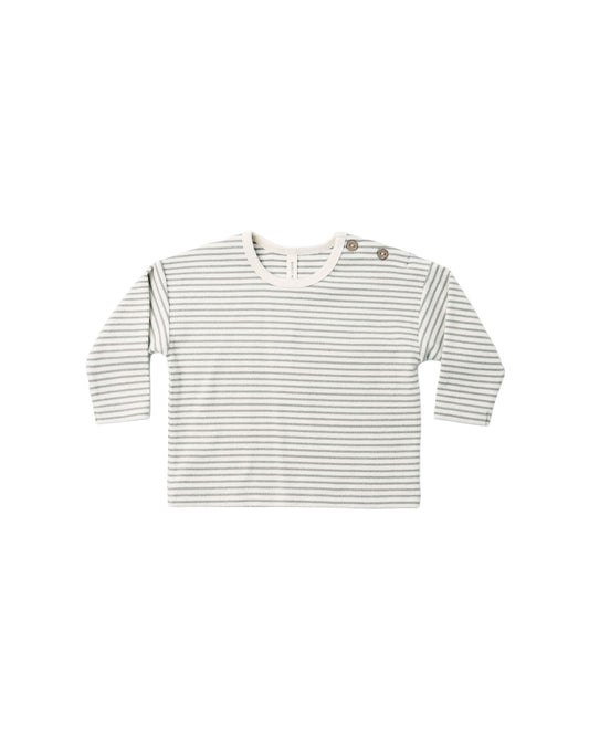Laurel Microstripe Long Sleeve Tee