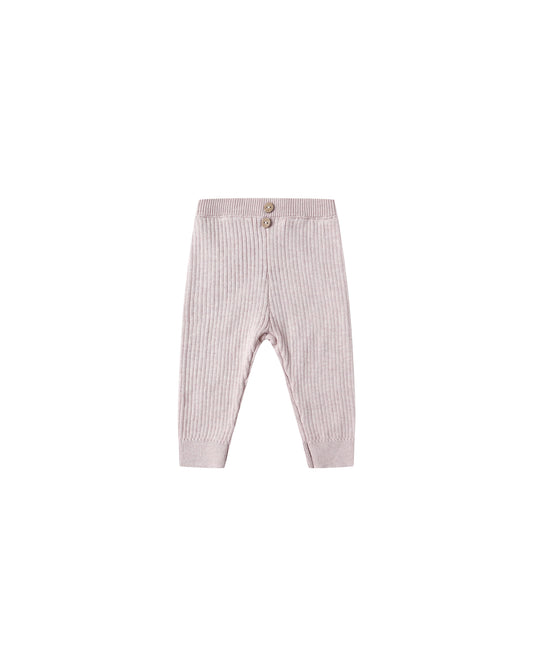 Lilac Rib Knit Legging