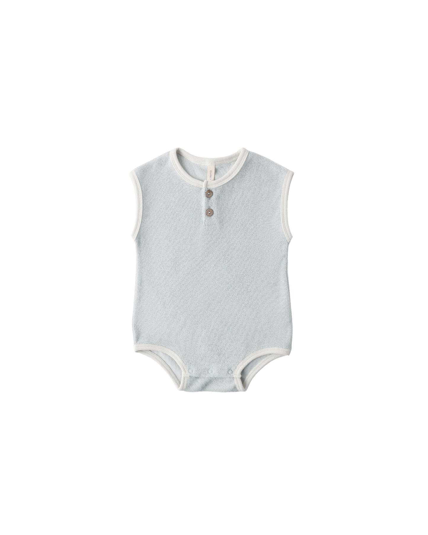 Sky Terry Cloth Romper