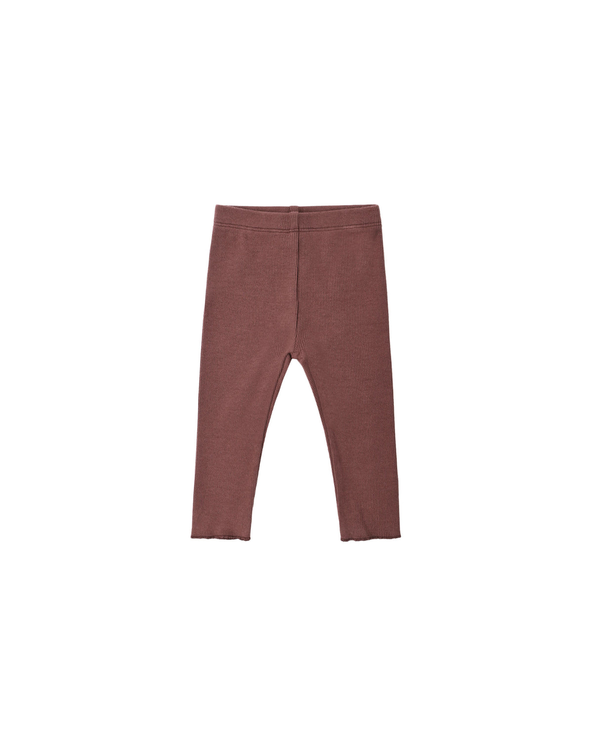 Black Cherry Ribbed Legging