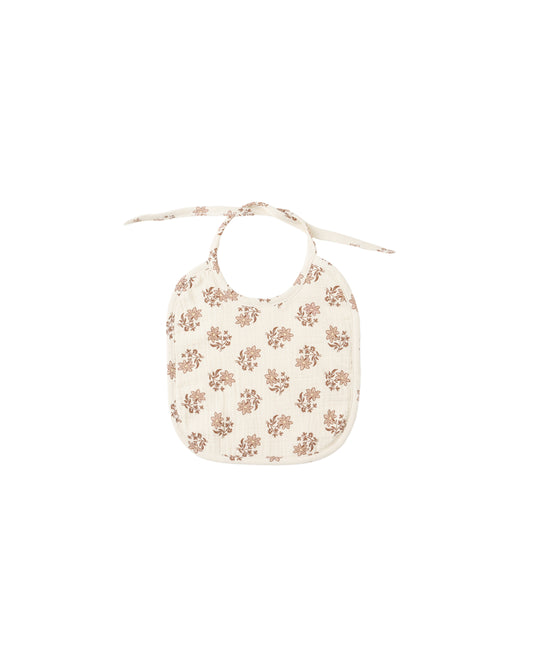 Daylily Woven Tie Bib