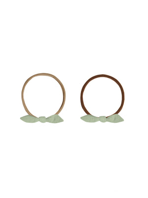 Quincy Mae - Sage Little Knot Headband