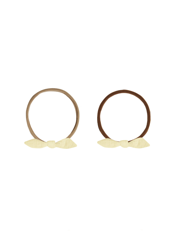 Quincy Mae - Yellow Little Knot Headband