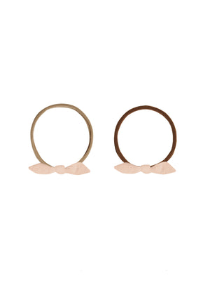 Quincy Mae - Melon Little Knot Headband