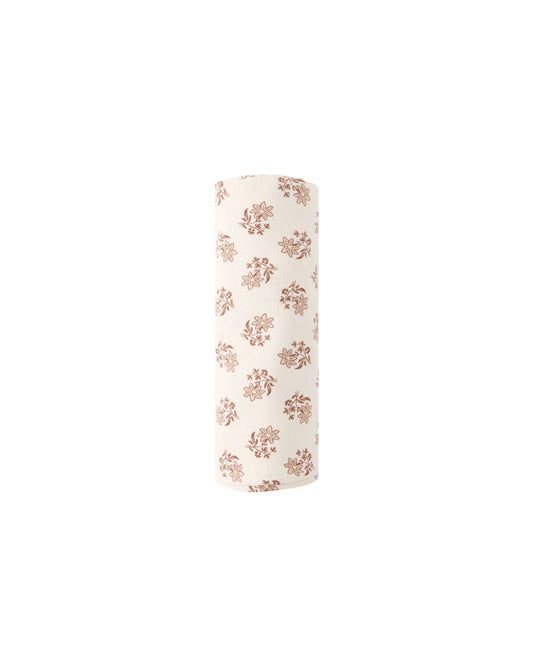 Daylily Woven Swaddle Blanket