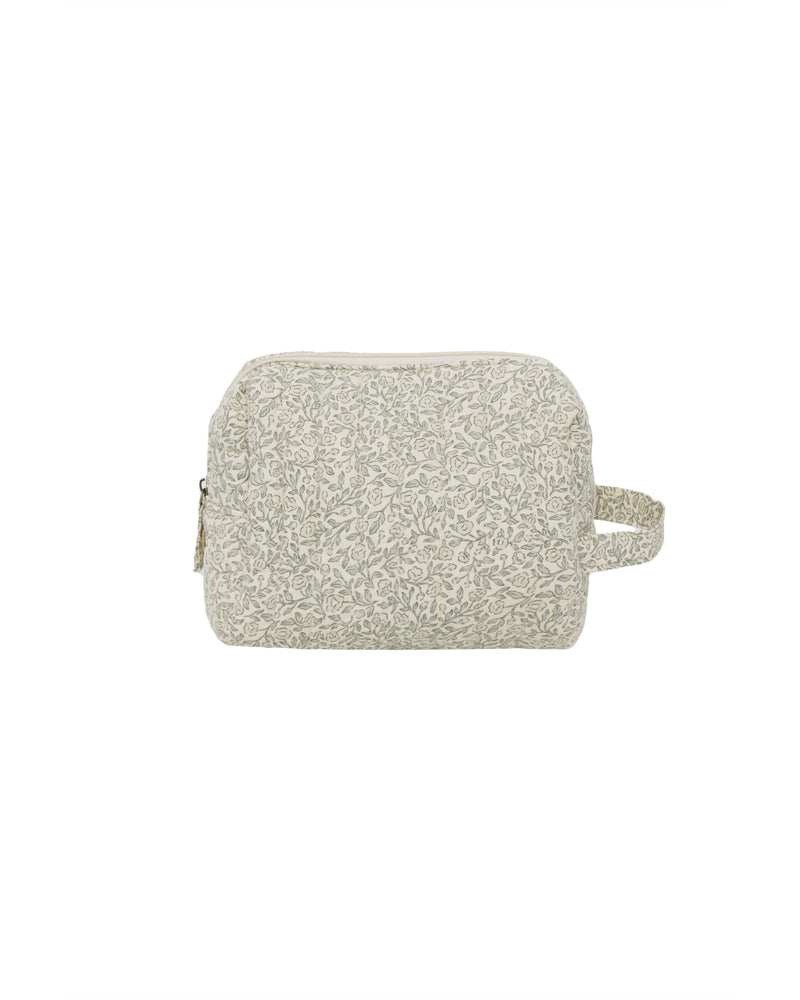 Quincy Mae - Green Garden Toiletry Bag