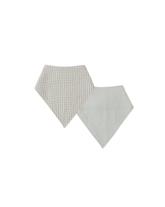 Sage Gingham, Sage Bandana Scarf Pack