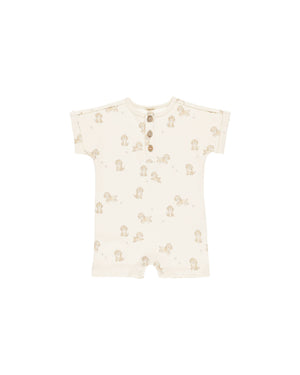 Quincy Mae - Puppies Short Sleeve One Piece