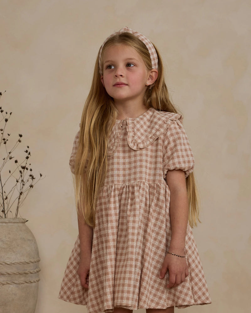 Rylee & Cru - Pink Gingham Camille Dress