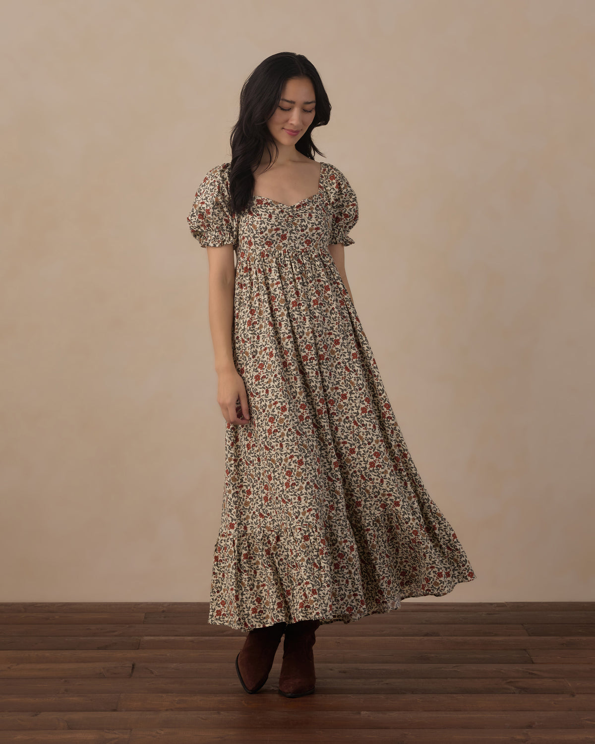 Women's Holiday Floral Chloe Dress
