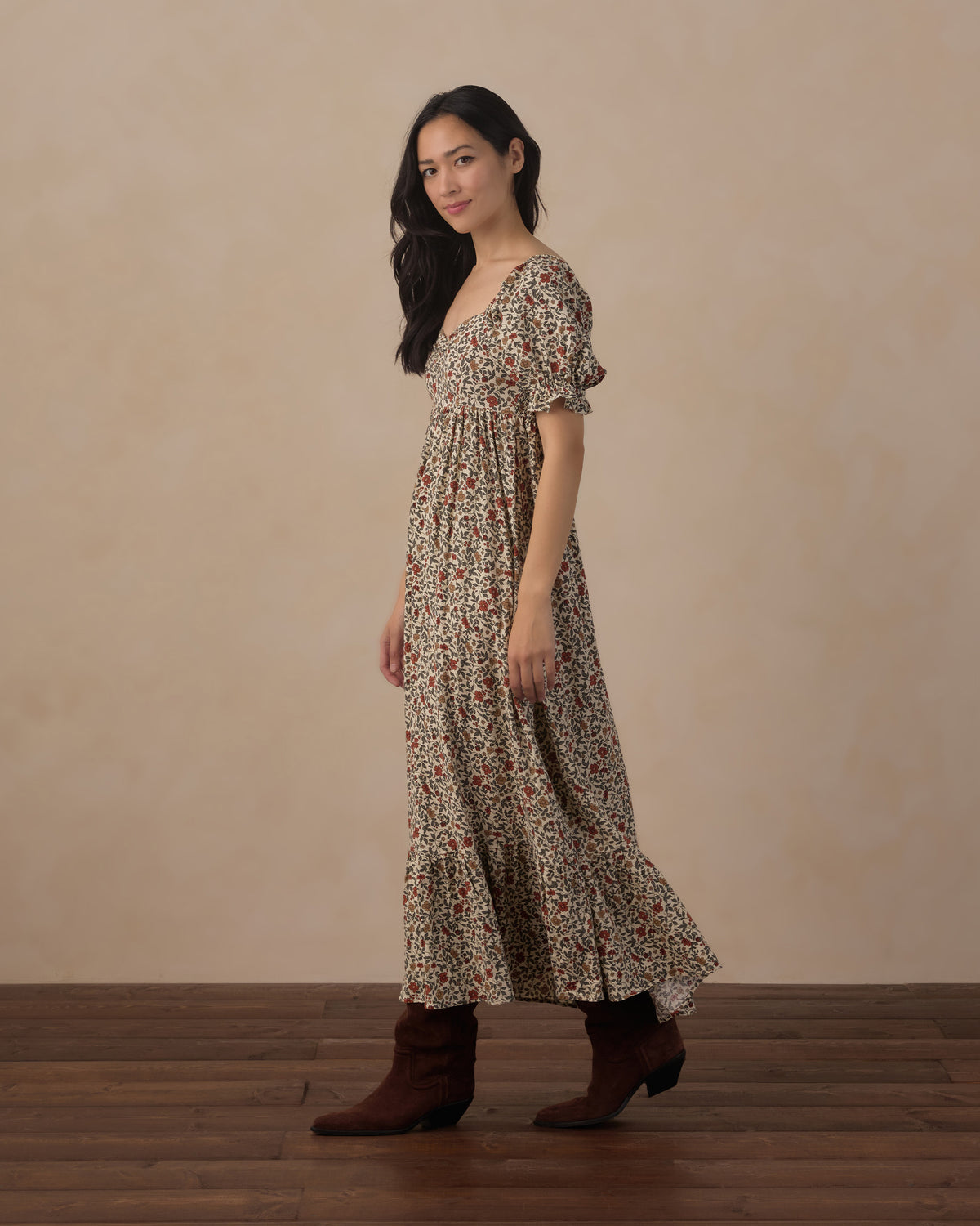 Women's Holiday Floral Chloe Dress