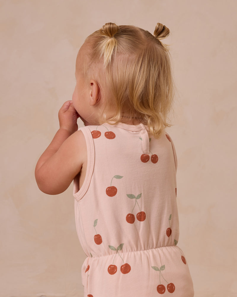 Rylee & Cru - Cinch Playsuit || Cherries