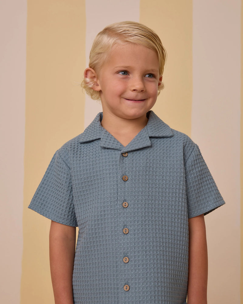 
            
                Load image into Gallery viewer, Rylee &amp;amp; Cru - Ocean Lapel Collared Shirt
            
        