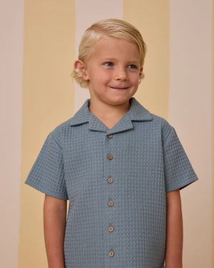 Rylee & Cru - Ocean Lapel Collared Shirt