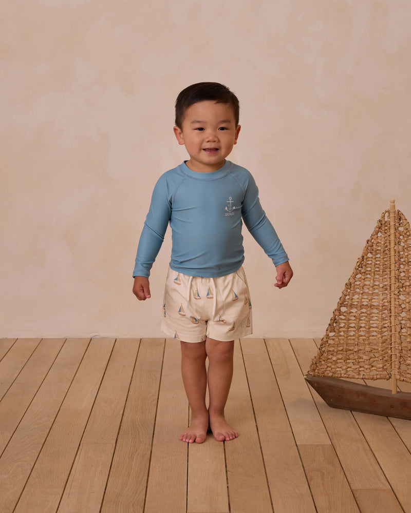 
            
                Load image into Gallery viewer, Rylee &amp;amp; Cru - Sailboats Boardshort
            
        