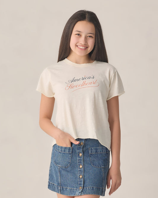Teen Americas Sweetheart Vintage Tee