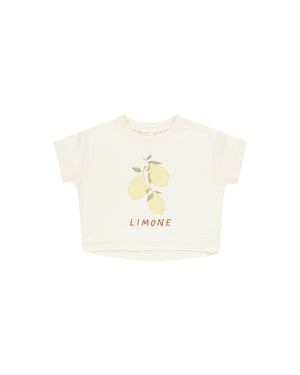 Rylee & Cru - Boxy Tee || Limone