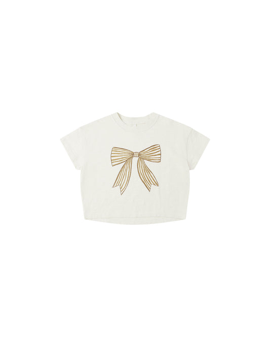 Rylee & Cru - Bow Boxy Tee
