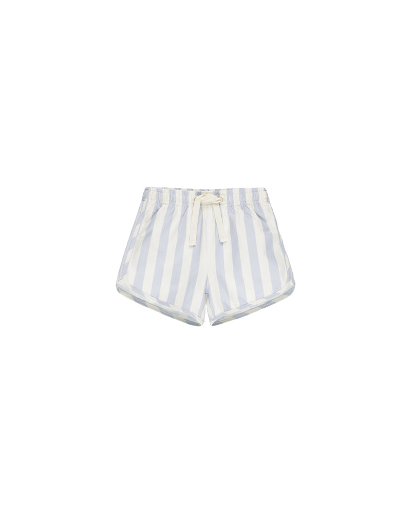 Rylee & Cru - Swim Trunks || Blue Stripe