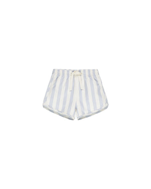 Rylee & Cru - Swim Trunks || Blue Stripe