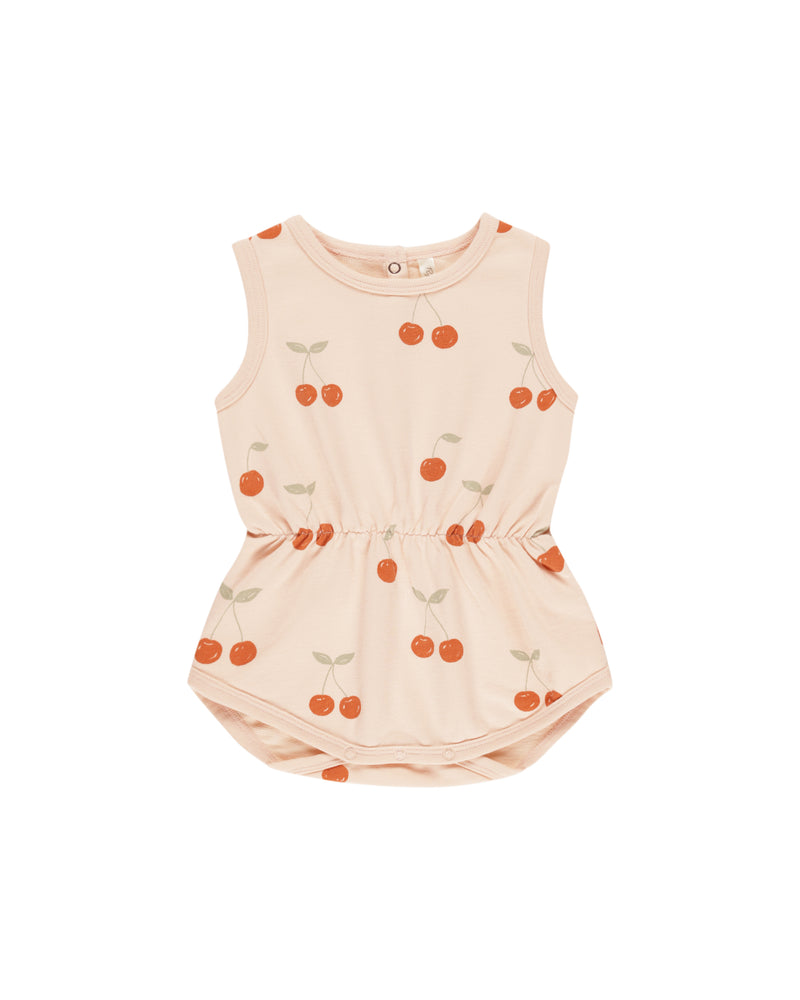 Rylee & Cru - Cinch Playsuit || Cherries