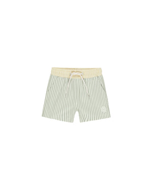 Rylee & Cru - Boardshort || Sage Stripe