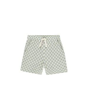 Rylee & Cru - Bermuda Short || Sage Check