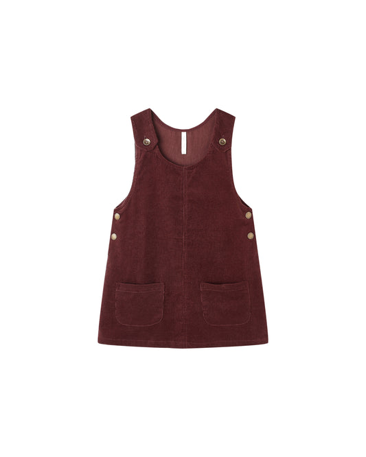 Rylee & Cru - Burgundy Odette Overall Dress