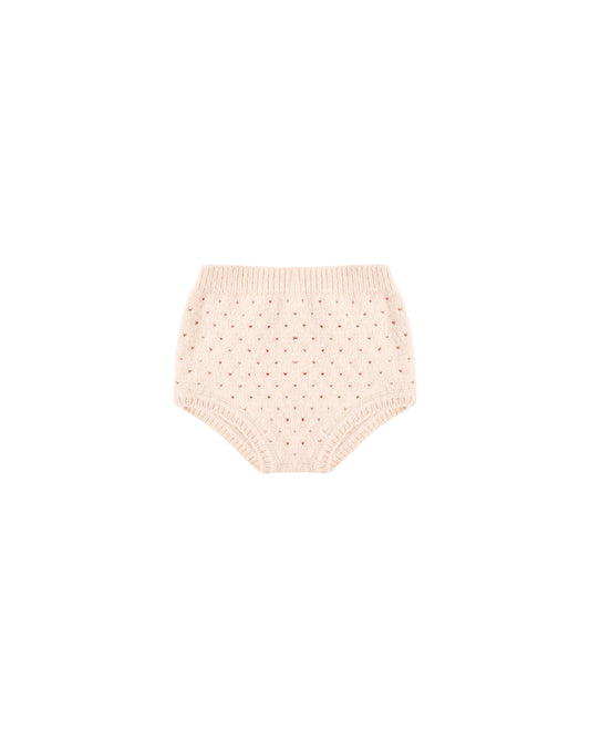 Ruby Speckle Knit Bloomer