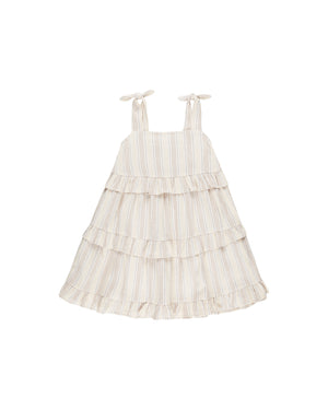 Rylee & Cru - Ruffle Swing Dress || Summer Stripe