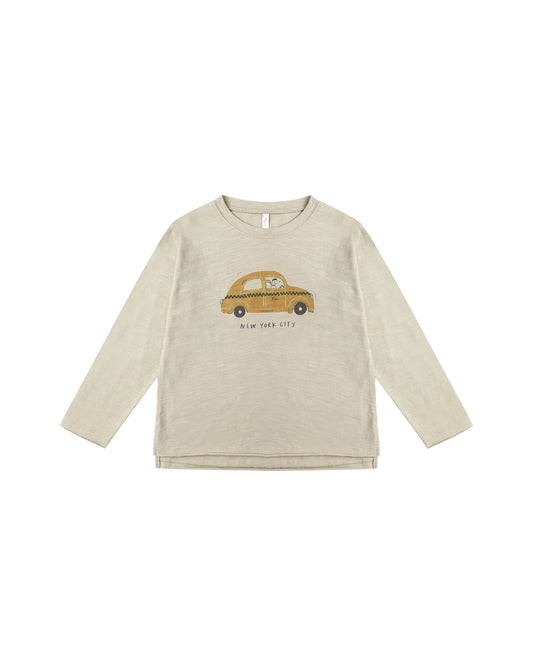 Taxi Raw Edge Longsleeve Tee