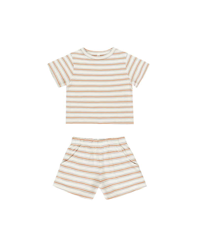 Rylee & Cru - Grapefruit Stripe Play Set