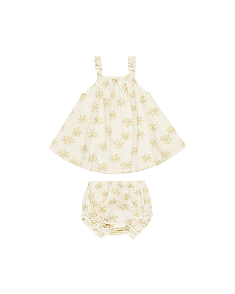 Rylee & Cru - Swing Top and Bloomer Set || Daisies