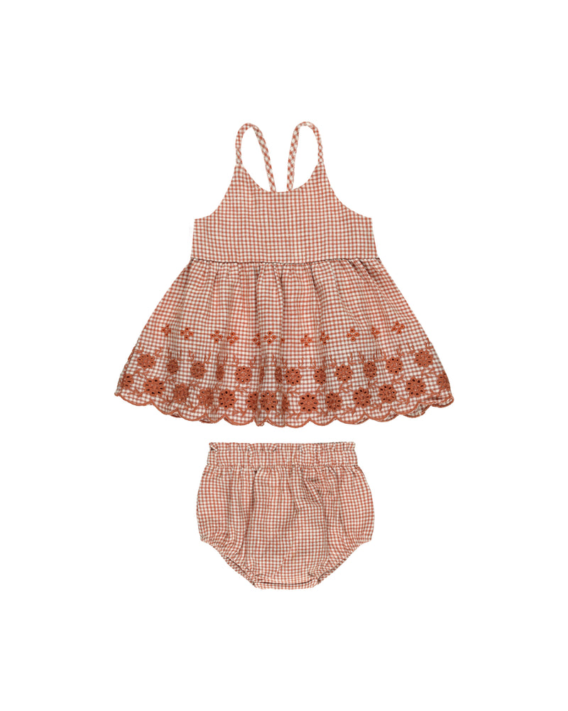 Rylee & Cru - Zenni Set || Poppy Gingham